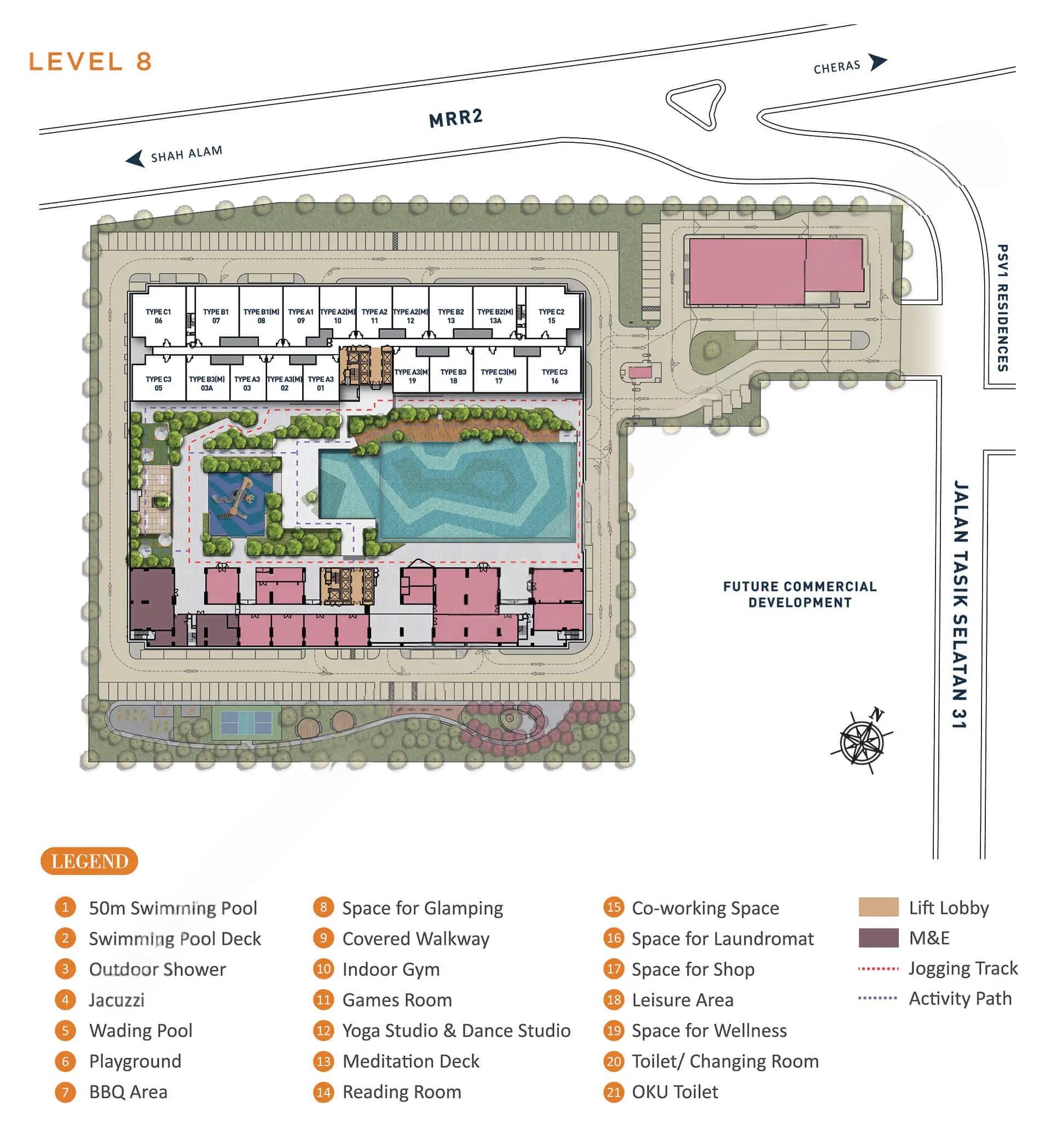 Level 8 Facilities