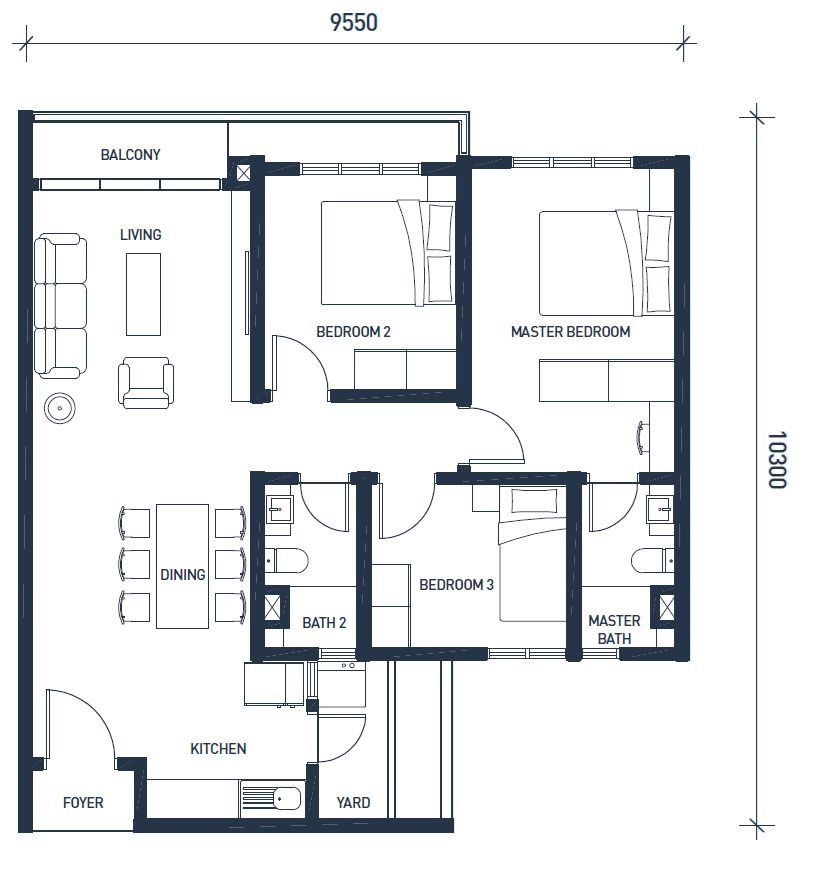 Type A Floor Plan