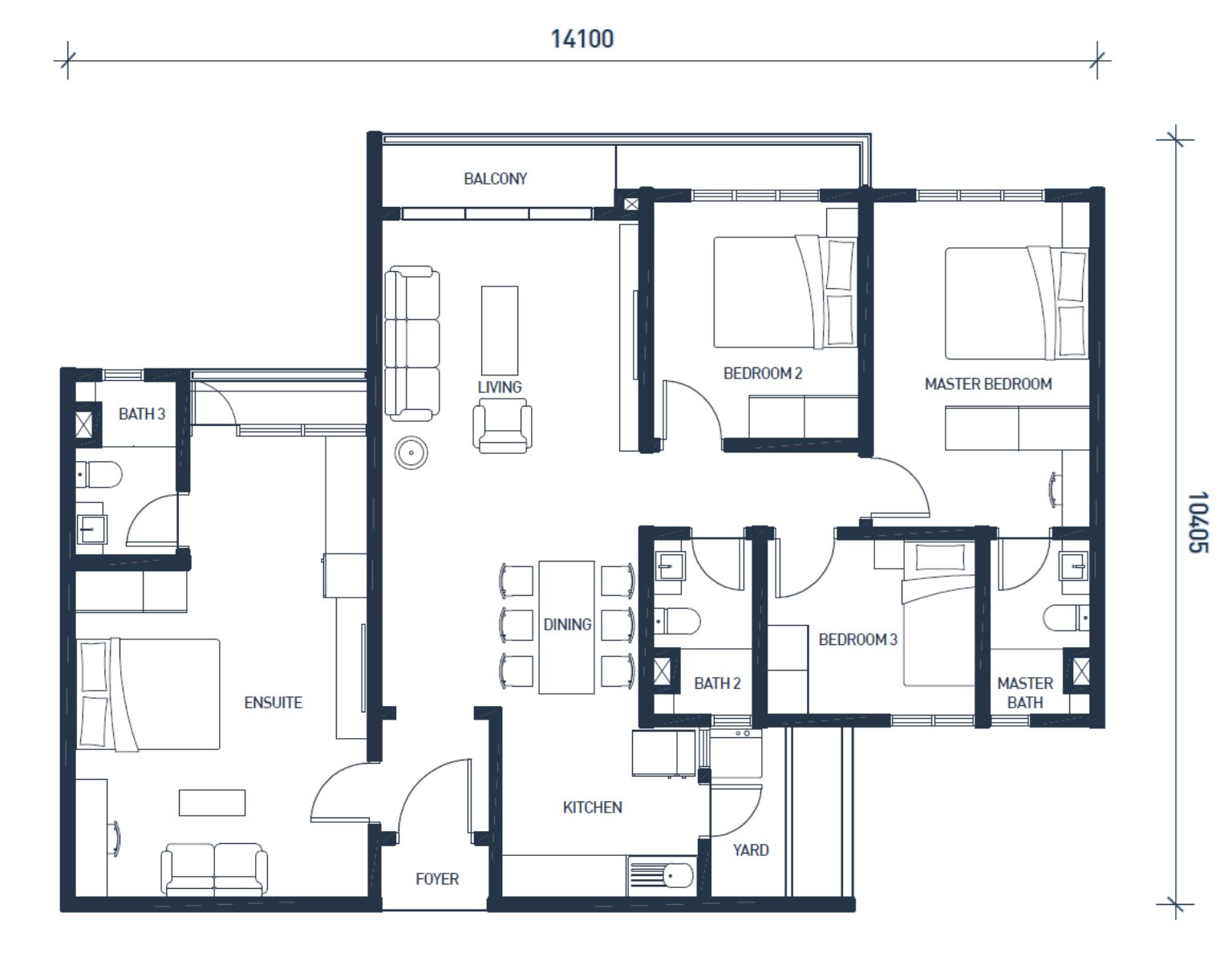 Type C Floor Plan