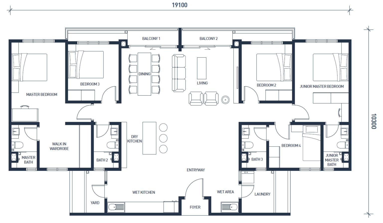 Type D Floor Plan